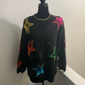 Vintage star sweater